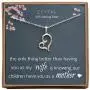EFYTAL Gifts for Wife, 925 Sterling Silver Sideways Heart Necklace for Mother, Mom Necklaces for Women, Best Birthday Gift Ideas, Pendant Mothers Jewelry For Her, Mothers Day EFYTAL Gifts for Wife, 925 Sterling Silver Sideways Heart Necklace for Mother, Mom Necklaces for Women, Best Birthday Gift Ideas, Pendant Mothers Jewelry For Her, Mothers Day