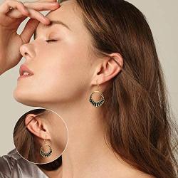 WINNICACA S925 Sterling Silver Dissent Collar Earrings RBG Gifts for Fans of Ruth Bader Ginsburg