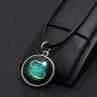 Pendant Necklace Galaxy Constellation Design 12 Zodiac Sign Horoscope Astrology Necklace for Women Men Resin Round Art Black Rope Stainless Steel Handmade Jewelry Pendant Necklace Galaxy Constellation Design 12 Zodiac Sign Horoscope Astrology Necklace for Women Men Resin Round Art Black Rope Stainless Steel Handmade Jewelry