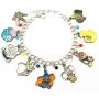 Universe of Fandoms Anime Cosplay Jewelry Cartoons Charm Bracelet Gifts for Women