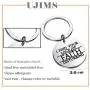 UJIMS Movies Quote Gift Faith Keychain I Find Your Lack of Faith Disturbing Keychain Graduation Inspired Gift for Movies Fans Religious Jewelry