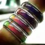 2 Pcs 6MM Comfort Fit Stainless-Steel Color Changing Heart Mood Ring Wedding Band Anniversary Promise 2 Pcs 6MM Comfort Fit Stainless-Steel Color Changing Heart Mood Ring Wedding Band Anniversary Promise
