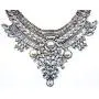 Lovage Vintage Anti Silver Tone Long Boho Statement Necklace Bohemian Indian Jewelry for Women