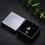 Sllaiss Sterling Silver Butterfly Choker Necklace for Women Austrian Crystals Butterfly Pendant Necklace Fine Jewelry Valentines Day Gift for Her