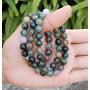 Natural Indian Agate Gemstone Bracelet 7 inch Stretchy Chakra Gems Stones Healing Crystal Birthday Gift GB8-31