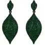 EVER FAITH Womens Bridal Wedding Jewelry Austrian Crystal Rhombus Leaf Drop Pierced Dangle Earrings EVER FAITH Womens Bridal Wedding Jewelry Austrian Crystal Rhombus Leaf Drop Pierced Dangle Earrings