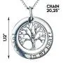 Tree of Life Pendant Necklace - Forever in My Heart - Memorial Jewelry - Locket Necklace for Women Tree of Life Pendant Necklace - Forever in My Heart - Memorial Jewelry - Locket Necklace for Women