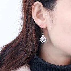 Winssi Womens Basketball Dangle Earrings Rhinestone Basketball Earrings Sport Jewelry Gift Idea