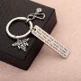 FUSTMW LVN Licensed Vocational Nurse Gifts Medical Caduceus LVN Keychain Stethoscope Charm LVN Jewelry Gift Medical Students Gift Nurse Graduation Gift