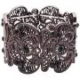 D EXCEED Womens Bohemian Lace Bracelet Vintage Filigree Cuff Bangle Bracelet Wide Stretch Rhinestone Bracelets for Ladies D EXCEED Womens Bohemian Lace Bracelet Vintage Filigree Cuff Bangle Bracelet Wide Stretch Rhinestone Bracelets for Ladies
