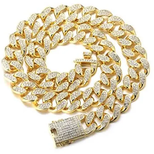 Halukakah Gold Chain for Men Iced Out,20MM Mens Gold Chain Miami 18k Real Gold Plated/Platinum White Gold Finish Choker Necklace Bracelet,Full Cz Diamond Cut Prong Set,Gift for Him Halukakah Gold Chain for Men Iced Out,20MM Mens Gold Chain Miami 18k Real Gold Plated/Platinum White Gold Finish Choker Necklace Bracelet,Full Cz Diamond Cut Prong Set,Gift for Him