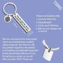 TIIMG Inspired Gift Fear Me Love Me Do As I Say and I Will Be Your Slave Keychain Gift for Boyfriend Husband Girlfriend