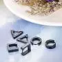 ORAZIO 3 Pairs Stainless Steel Triangle Square Round Hoop Earrings for Men Women Geometric Huggie Earrings Silver Tone Gold Tone Black ORAZIO 3 Pairs Stainless Steel Triangle Square Round Hoop Earrings for Men Women Geometric Huggie Earrings Silver Tone Gold Tone Black