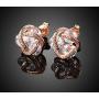 Gold Plated Stud Earrings, Hypoallergenic & Nickel Free Earrings for Women