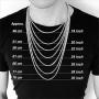 kelistom Gold Chain for Men Women Iced Out, Hip-hop Real 18K Gold/Platinum Plated CZ Fully Iced-Out Miami Cuban Necklace Bracelet Punk Jewelry
