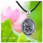 Oval Sterling Silver Locket for Women That Holds Pictures,vintage Dragonfly Lotus Necklace Pendant Photo Locket Jewelry