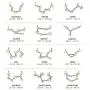 MignonandMignon Gold Crystal Zodiac Necklace Constellation Jewelry Birthday Gift Sorority Sister Gift