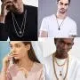 PROSTEEL Jewish Magen Star of David Necklace Stainless Steel Pendant & Chain Israel Jewelry for Men Women Gift PROSTEEL Jewish Magen Star of David Necklace Stainless Steel Pendant & Chain Israel Jewelry for Men Women Gift