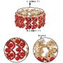EVER FAITH Womens Austrian Crystal Gorgeous Wedding Knot Elastic Stretch Bracelet