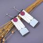 Demon Slayer Anime Cosplay Earrings,Demon Acrylic Earrings, Statement Acrylic Drop Earrings For Cosplay Party Women Gifts