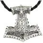 Viking Necklace Norse Amulet Mjolnir Pendant Leather Chain Thors Hammer Necklace Celtic Pagan Symbol Jewelry for Men Unisex Viking Necklace Norse Amulet Mjolnir Pendant Leather Chain Thors Hammer Necklace Celtic Pagan Symbol Jewelry for Men Unisex
