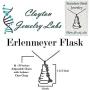 Clayton Jewelry Labs Erlenmeyer Flask Stainless Steel Pendant Necklace
