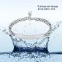 Stainless Steel Crystal Cremation Bracelet for Ashes Cube Urn Bangle Locket Memorial Jewelry Keepsake Bracelet for Ashes Stainless Steel Crystal Cremation Bracelet for Ashes Cube Urn Bangle Locket Memorial Jewelry Keepsake Bracelet for Ashes