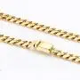 9MM Gold Cuban Chain with up to 20X More Real 24k Gold Plating Than Other Fashion Jewelry Necklaces. Men Women. Hip hop - Free Lifetime Replacement Guarantee 
