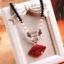 Fashion Crystal Pearl Layered Sweater Long Necklaces Classy Boho Statement Necklace Gold Silver Tone Jewelry Gift For Women Girl Fashion Crystal Pearl Layered Sweater Long Necklaces Classy Boho Statement Necklace Gold Silver Tone Jewelry Gift For Women Girl