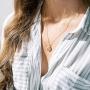 HONEYCAT Keepsake Locket Necklace in Gold, Rose Gold, or Silver | Minimalist, Delicate Jewelry