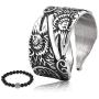 Gungneer Raven Triskele Ring Scandinavian Amulet Stainless Steel Norse Celtic Jewelry Accessory for Men Women