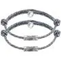 ORFAN Magnetic Couples Bracelet Set Adjustable Attract Bracelet for Couples Engraved Love Bracelet for Valentines Day (Gray and Gray, Custom) ORFAN Magnetic Couples Bracelet Set Adjustable Attract Bracelet for Couples Engraved Love Bracelet for Valentines Day (Gray and Gray, Custom)