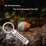 MAOFAED Snail Gift Snail Lover Gift Snail Spirit Gift by Perseverance The Snail Reached The Ark Inspiration Gift for Friend