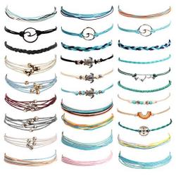 NEWITIN 12 Pieces PU Leather Bracelet Punk Bracelet Adjustable Goth Cuff Bracelet Gothic Rivet Buckle Wristband for Men Women