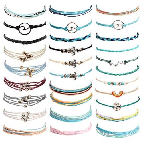 NEWITIN 12 Pieces PU Leather Bracelet Punk Bracelet Adjustable Goth Cuff Bracelet Gothic Rivet Buckle Wristband for Men Women