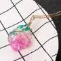 Bling Toman Healing Stone Necklaces Chakra Crystals for Women Candy Jewelry Rainbow Natural Stone Pendant Necklace Wire Wrapped Raw Amethyst Bling Toman Healing Stone Necklaces Chakra Crystals for Women Candy Jewelry Rainbow Natural Stone Pendant Necklace Wire Wrapped Raw Amethyst