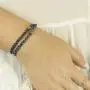 Wakami Double Wrap Bracelet | Handmade Boho Jewelry For Women & Men | Charm Bracelet, Waxed Thread And Zinc Alloy Metal Beads, Fair Trade, 6-10in - Hippie Bracelets. Wakami Double Wrap Bracelet | Handmade Boho Jewelry For Women & Men | Charm Bracelet, Waxed Thread And Zinc Alloy Metal Beads, Fair Trade, 6-10in - Hippie Bracelets.