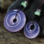Sumray Natural Ice Chalcedony Safty Buckle Pendant Jade Necklace Pendant Jewelry Pendant