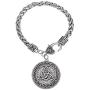 EUEAVAN Celtic Knot Triquetra Trinity Talisman Amulet Runes Pendant Bracelet