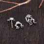 LOVECOM 2 Piece Frog 925 Sterling Silver Dangle Post Earrings for Women Girls Cute Frog Vintage Animal Earring Jewelry Gifts( 2 Ways To Wear) LOVECOM 2 Piece Frog 925 Sterling Silver Dangle Post Earrings for Women Girls Cute Frog Vintage Animal Earring Jewelry Gifts( 2 Ways To Wear)