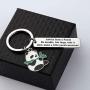 Gzrlyf Panda Keychain Panda Gifts for Panda Lovers Advice from a Panda Take it Slow Make a Little Panda-monium