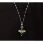 DMOMSA Emerald Green Ballet Girl Pendant Necklace Jewelry Gift, Woman Gift Suitable for Birthday Party Anniversary Valentines Day DMOMSA Emerald Green Ballet Girl Pendant Necklace Jewelry Gift, Woman Gift Suitable for Birthday Party Anniversary Valentines Day