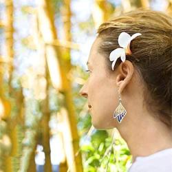 Lightweight Gold Dangle Earrings Pack- Cute Butterfly Wing Drop Earrings For Women Girls,3PCS