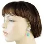Turquoise Earrings 925 Sterling Silver & Genuine Turquoise (Select style)
