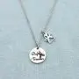 SEIRAA Pet Groomer Gift Dog Groomer Necklace Vet Tech Jewelry Paw Print Charm Necklace Gift for Animals Lover