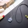 Majitangcun Womens Peacock Pendant Necklace, Crystal Necklace Gemstone Healing Chakra Necklace, Lucky Gift for Women and Girls, Matched with Stainless Steel Chain Strap Gift Box Majitangcun Womens Peacock Pendant Necklace, Crystal Necklace Gemstone Healing Chakra Necklace, Lucky Gift for Women and Girls, Matched with Stainless Steel Chain Strap Gift Box