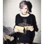 SUNSCSC Vintage Punk Goth Studded Rivet Pu Leather Collar Choker Necklace