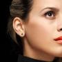 Aroncent 12PCS 6 Pairs 4-14mm Stainless Steel Black Stud Earrings Set Faux Fake Gauges Earrings Fake Ear Plugs Earrings