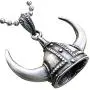 Viking Jewelry Norse Nordic Celtic Barbarian Gladiator Medieval Horned Helmet Hat Knight Armor Protection Amulet Lucky Charm Money Talisman pewter mens pendant necklace for men w Silver Ball Chain Viking Jewelry Norse Nordic Celtic Barbarian Gladiator Medieval Horned Helmet Hat Knight Armor Protection Amulet Lucky Charm Money Talisman pewter mens pendant necklace for men w Silver Ball Chain