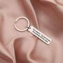 BAUNA Daughter Son Inspirational Gifts Encouragement Gifts You Matter You are Loved Everything Will be Okay Keychain Gift for Friends and Family